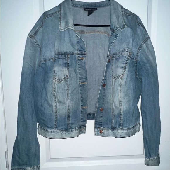 Lane Bryant Blue Jean Jacket Classic Design - Picture 1 of 3